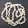 Rutilated Quartz Chip Beads, Diameter 8+/-mm, Length 80cm