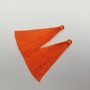 Craft Tassel Blank 'Orange', 7cm Length, 7mm Diameter, Pair