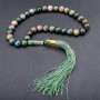 Jasper Prayer Beads, 33 Beads, 10mm Diameter +