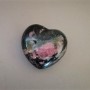 Rhodonite Heart-Shaped Souvenir Stone Assorted (price per 100g) weight from 350g