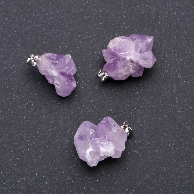 Amethyst Pendant 15x22mm (+/-)