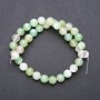 Agate Beads Smooth Ball, Diameter 10mm Strand, Length 38cm