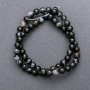 Black Agate Beads Smooth Ball, Diameter 6mm Strand, Length 38cm