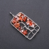"Tree of Happiness" Pendant, Carnelian, diameter 36x73mm