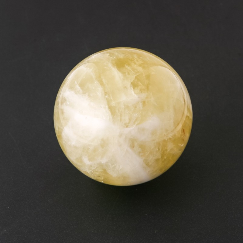 Souvenir Sphere Lemon Calcite, Assorted Sizes (Price per 100g)