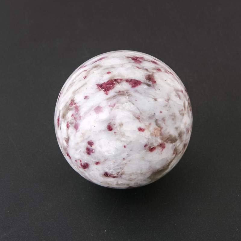 Tourmaline Souvenir Sphere, assorted sizes d from 4.8 to 6.4cm, weight from 350g (price per 100g)
