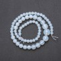 Moonstone Beads (Imitation), Graduated Faceted Round Strand, diameter 6-14mm, length 45cm