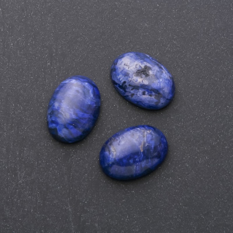 Jasper Cabochon Stone (synthetic) 25x18mm