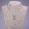 Skull Pendant 20x44mm on chain, length 55cm