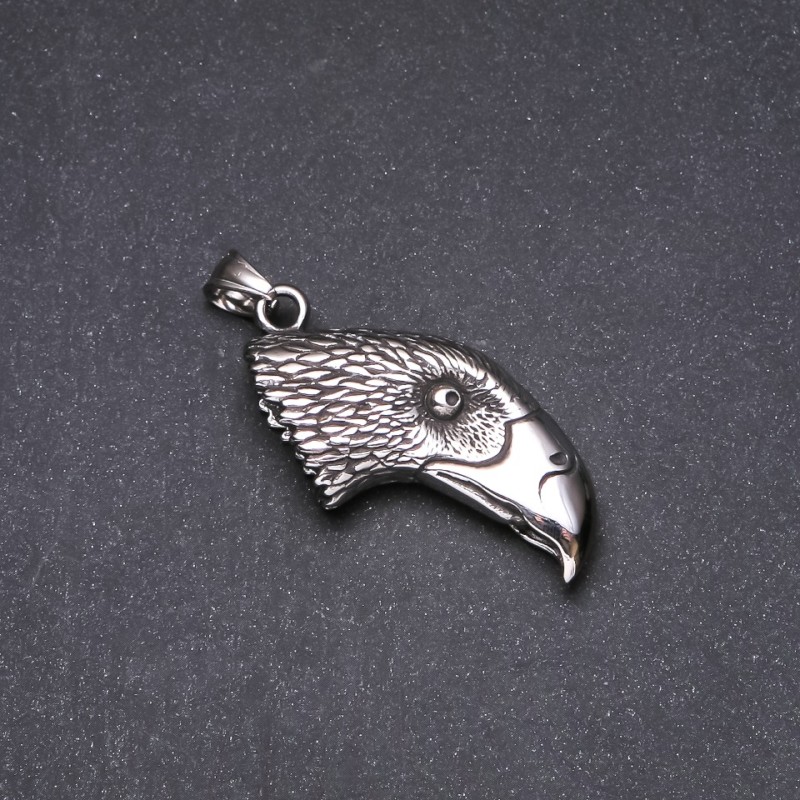 Eagle Head Pendant 24x45mm