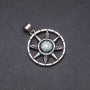 Star-Compass Pendant 39x50mm