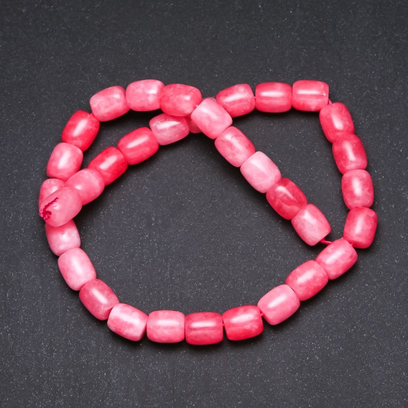 Tourmaline Beads (imitation) barrel, diameter 9x11(+-)mm strand, length 38cm