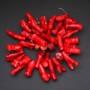 Red Coral Beads, Branch Shape, Polished, 10x40+/-mm (Price per 100g)