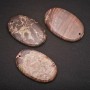 Pendant Natural Stone Picasso Jasper 31x51(+/-)mm
