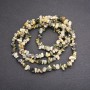 Serpentine Chip Strand, diameter 6 (+/-) mm, length 80cm