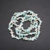 Beads on Fishing Line Amazonite Chips, diameter 7 (+/-) mm, length 80cm