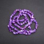 Tinted Mother-of-Pearl Chip Beads on String, 7mm (+/-) Diameter, 80cm Length