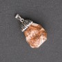 Pendant "Acorn" made of Landscape Jasper, 32x20(+-)mm