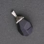 Pendant "Acorn" made of Blue Sand Aventurine "Cairo Night" (synthetic), 32x20 (+-) mm