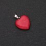Heart Pendant Tourmaline, 28x19x19mm (+/-)