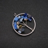 Pendant "Tree of Happiness" Sodalite, diameter 30mm