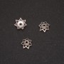 End Cap Finding, diameter 9x3mm, inner diameter 1.2mm, pack 20g +/- 43pcs
