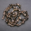 Beads on Fishing Line Smoky Quartz Chips, Diameter 6 (+/-) mm, Length 80cm