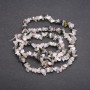 Beads on Fishing Line Rutilated Quartz Chips, Diameter 7 (+/-) mm, Length 80cm