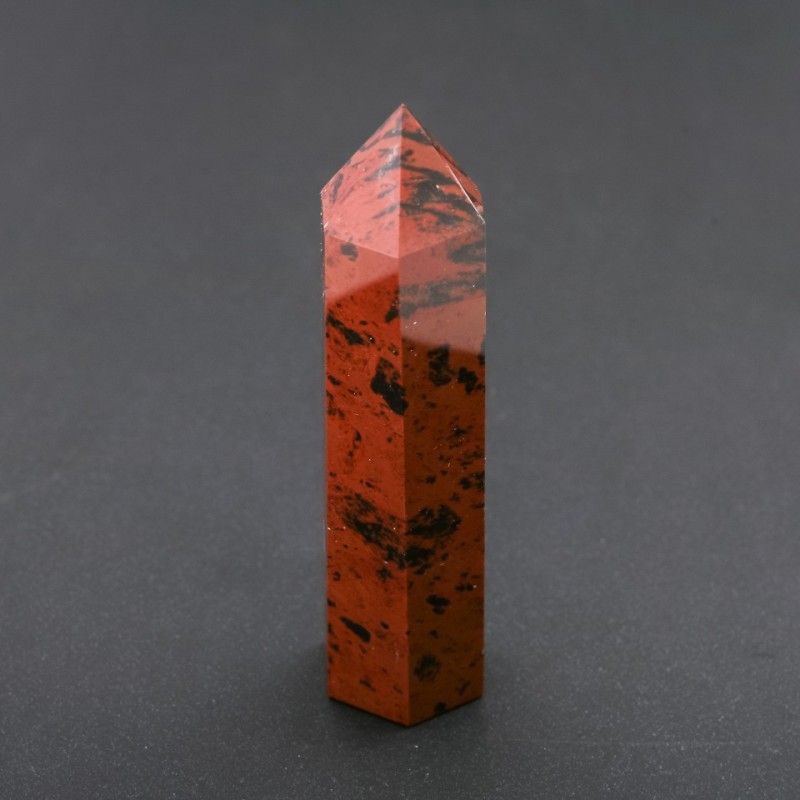 Faceted Pencil Crystal Souvenir, Natural Obsidian, Assorted (price per 100g)