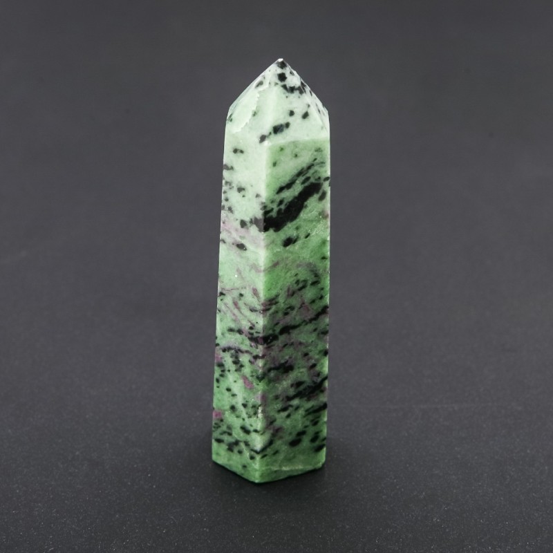 Faceted "Pencil" Crystal Souvenir, Natural Zoisite Stone, Assorted (price per 100g)