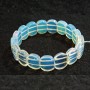 Moonstone Elastic Bracelet, Oval Stones