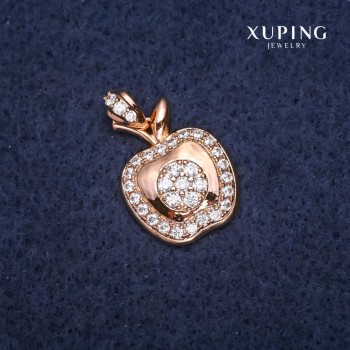 Xuping Apple Pendant 15x20x24mm 18K Gold Plated