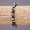 Rutilated Quartz Chip Bracelet on Elastic, diameter 7(+-)mm, length 18cm