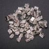 Cord Crimps 7.4x8mm Pack of 80 pcs (+/-) 24g