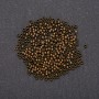 Crimp Beads ("Clamps"), 2.5mm diameter, bronze-tone metal, 6g