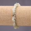 Onyx Natural Stone Chip Bracelet, diameter 7(+-)mm on elastic, length 18cm