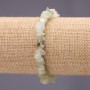 Onyx Natural Stone Chip Bracelet, diameter 7(+-)mm on elastic, length 18cm