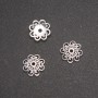End Cap Finding, 13mm Diameter, 7mm Inner Diameter, 20g Pack (approx. 17pcs)