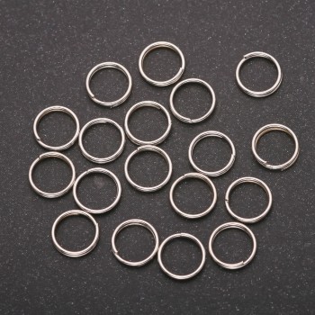 Findings Spring Jump Ring, Diameter 8mm, Pack 30g