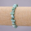 Tinted Mother-of-Pearl Bracelet on Elastic, Chips 7(+-)mm, Length 18cm