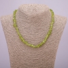Chrysolite Chip Necklace, Diameter 6(+/-)mm, Length 45cm