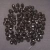 Czech Crystal Beads on Fishing Line, Czech Crystal Butterfly, Diameter 7x13(+/-)mm, Length 35cm