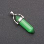 Cat's Eye Hexagon Pendant 8x35x41mm