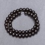 Agate Beads (Pressed) On String, Diameter 8mm, Length 37cm+