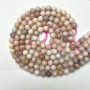 Natural Stone Beads Pink Opal Smooth Round, Diameter 10 (+/-) mm, Length 38cm