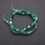 Agate Natural Stone Beads, Smooth Round, Diameter 6(+-)mm, Strand Length 38+-cm