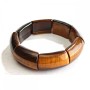Elastic bracelet Tiger’s Eye 17x27(±)mm