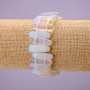 Moonstone Bracelet, Stick Shape, Diameter 6x20 (+/-) mm, Length 18cm