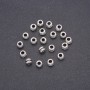 Spacer Bead Finding, Diameter 6mm, Pack 20g +/- 34pcs