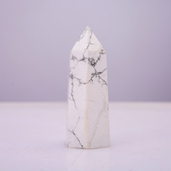 Crystal Point "Pencil" Souvenir, Natural Cacholong Stone, Assorted (price per 100g), weight from 70g